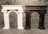 Craftuneed 1:12 Scale Dollhouse Arch Door Miniature Diorama Backdrop for Dolls European Style Ornate Gothic Archway