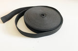 Bundle 8 Meters black elastic band roll 1.5cm wide for sewing dressmaking waistband craft Craftuneed
