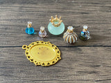 1:6 miniature dollhouse mini perfume jewellery fashion box home decors photo frame for barbie doll