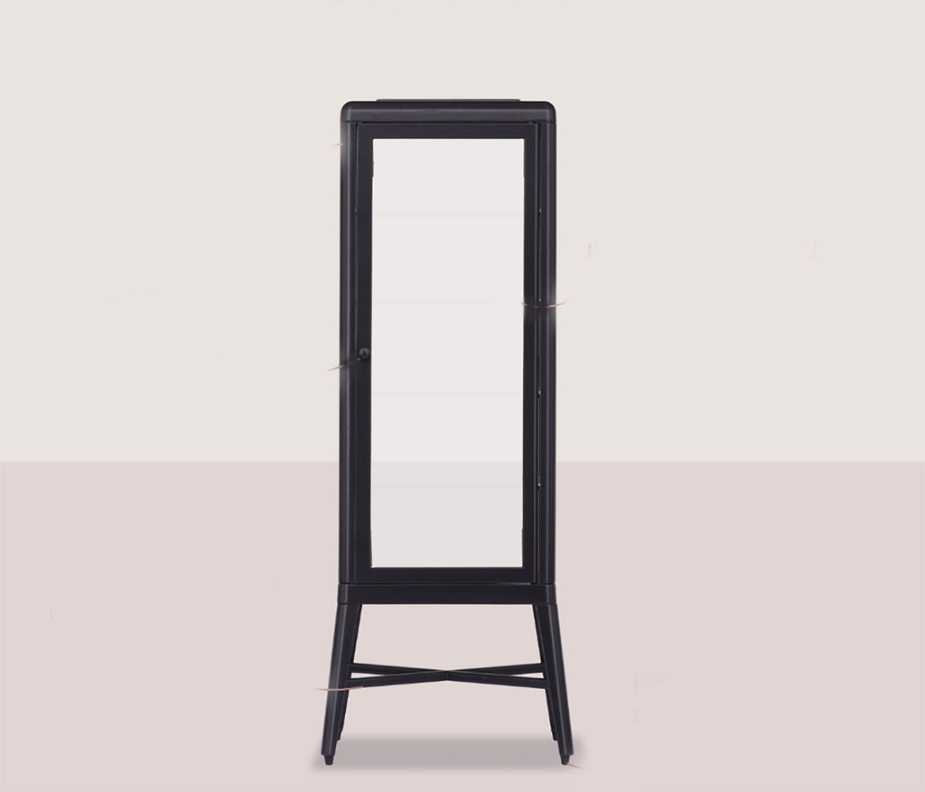 Craftuneed 1:6 Scale Dollhouse Decorative Display Cabinet Miniature Curio Shelf Collector Storage Bookcase Doll Furniture