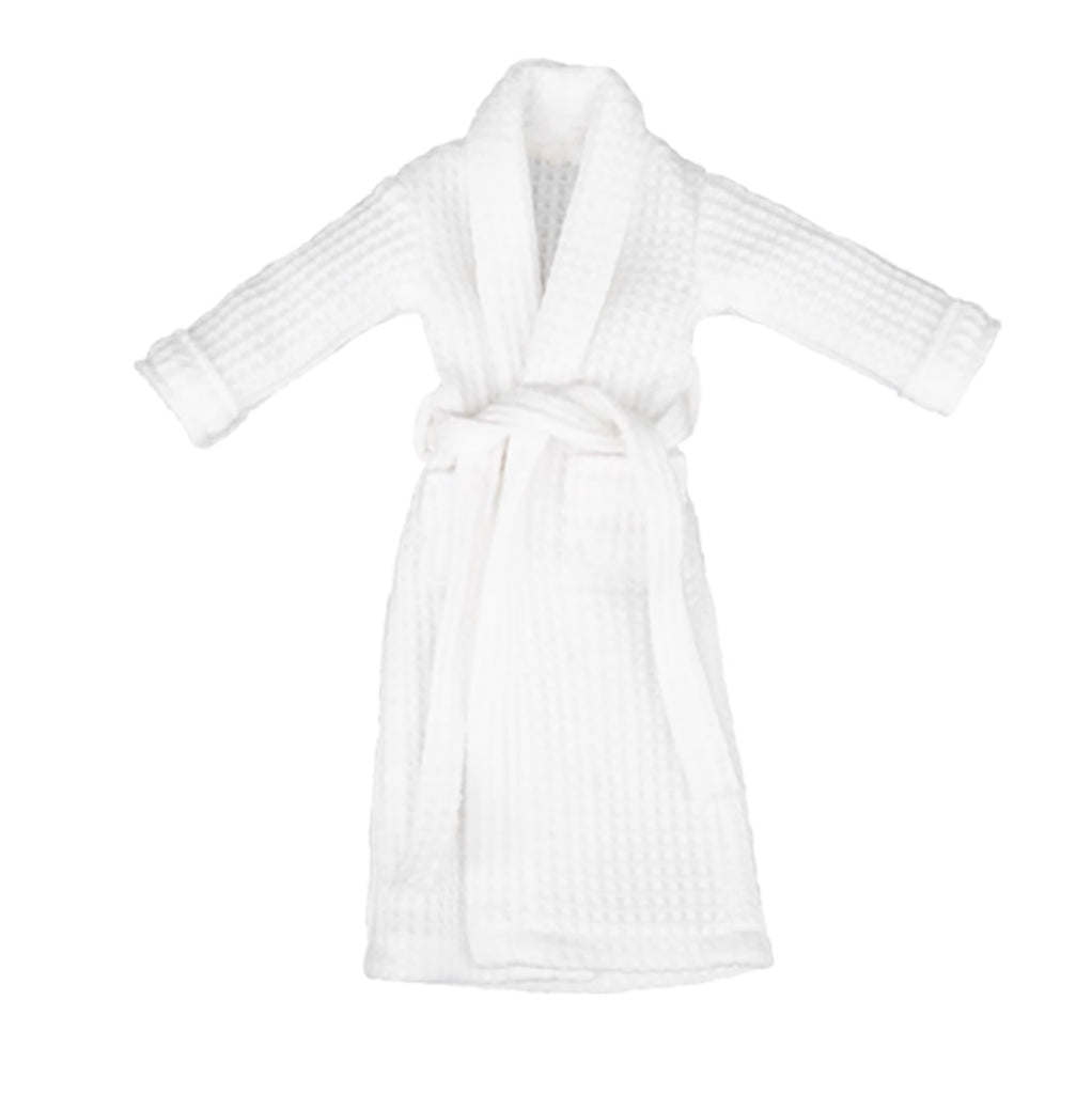 Craftuneed 1:6 Scale Doll White Bathrobe or 3-Piece Towel Set Miniature Dollhouse Spa Bathroom Accessories For Fashion Dolls