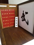 1:6 Scale Miniature Martial Arts Dojo Diorama Kit – Flat Pack Dollhouse Room Scene