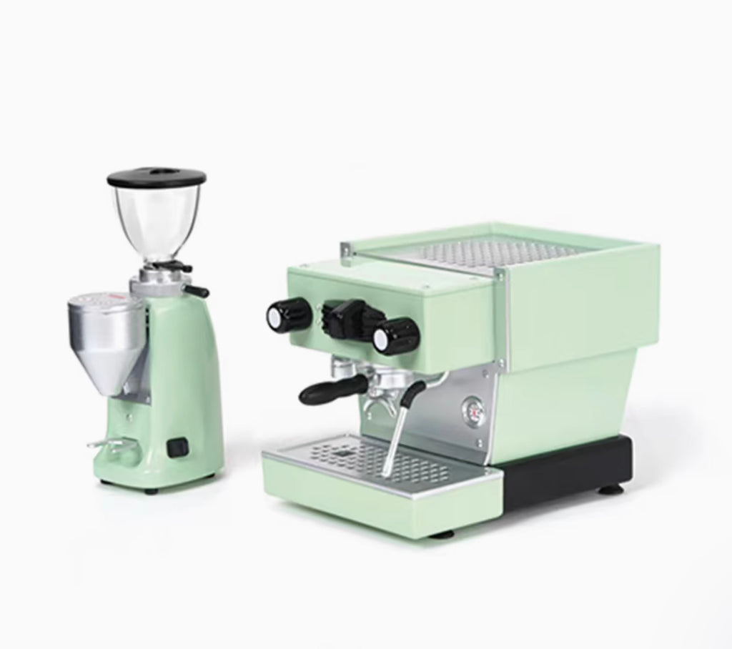Craftuneed 1:6 Scale Miniature Doll Luxury Coffee Machine and Grinder Set Multi-Colour Options Dollhouse Kitchen Accessories