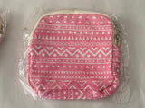 Craftuneed Job lot 5pcs small cosmetic makeup wash bag toiletry bag cotton travel bag