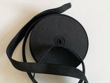 Bundle 8 Meters black elastic band roll 1.5cm wide for sewing dressmaking waistband craft Craftuneed