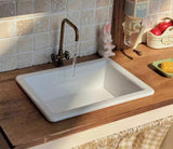 1:6 Scale Kitchen Sink Bar Counter Miniature Dollhouse Kitchen Wooden Countertop with Sink & Shelves Cabinet Furniture