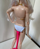 Craftuneed 1:6 handmade 28 - 32cm height doll bikini dollhouse swim clothing black or white One size