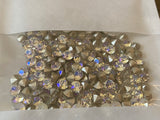 Craftuneed Job lot bundle 4 packs luxury 3D crystal diamante rhinestone diameter 5mm for craft making