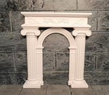 Craftuneed 1:12 Scale Dollhouse Arch Door Miniature Diorama Backdrop for Dolls European Style Ornate Gothic Archway