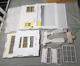 1:6 Scale Miniature Room Diorama DIY Kit – Flat Pack Dollhouse Background Scene (Custom Size Available)