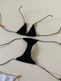 Craftuneed 1:6 handmade 28 - 32cm height doll bikini dollhouse swim clothing black or white One size