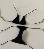 Craftuneed 1:6 handmade 28 - 32cm height doll bikini dollhouse swim clothing black or white One size