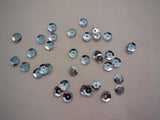 Bridal Wedding Silver Hologram Round Cupped Sequins 6mm approx1700 per pack 20g