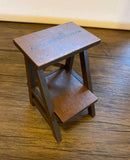 Craftuneed handmade 1:6 mini wood chair for doll miniature barbie doll seat furniture props