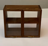 Craftuneed handmade 1:6 miniature dollhouse bread cake showcase display cabinet cupboard furniture props