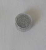 A silver fine dust glitter powder nails art Festival eye shadows art glitter makeup