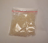 10g sew on Bridal Wedding Round beads Sewing Any purpose diy 2mm various colours