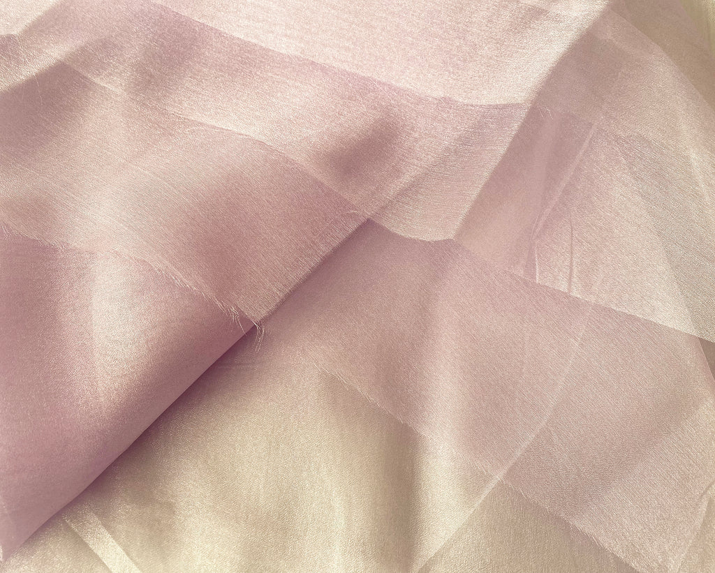 Craftuneed Crystal organza fabric sheer for costumes dress sewing diy bridal wedding backdrop decorations displays draping furnishing