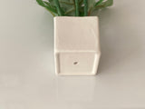 Craftuneed 1:6 miniature dollhouse indoor green plant ceramic pot potted plant decor for barbie doll
