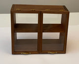 Craftuneed handmade 1:6 miniature dollhouse bread cake showcase display cabinet cupboard furniture props