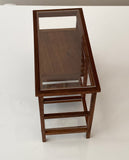 Handmade 1:6 miniature dollhouse furniture mini table 3 tier ladder shelf storage for doll