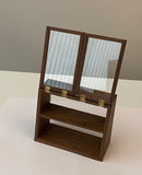 Craftuneed handmade 1:6 miniature dollhouse bread cake showcase display cabinet cupboard furniture props