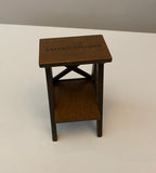 Craftuneed handmade 1:6 mini wood chair for doll miniature barbie doll seat furniture props