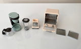 Craftuneed 1:6 miniature dollhouse bakery oven coffee maker juicer doll kitchen cafe shop props
