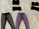 Craftuneed 1:6 handmade 29cm - 30cm height doll lingerie or full length nylon tights One size