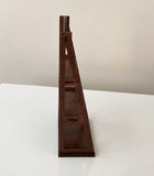 Handmade 1:6 miniature dollhouse furniture mini table 3 tier ladder shelf storage for doll