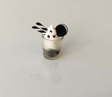 Craftuneed 1:6 handmade miniature dollhouse mini party punch assorted ice cream cold drink accessory props for doll