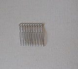 2 pieces of silver or gold small hair combs diy bridal wedding metal hair combs are for sale. sold by per 2 pieces of combs
