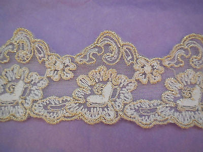Champagne lace outlet ribbon