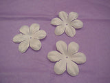 10 petals Ivory Fabric flower petals bridal wedding hair accessory diy petals