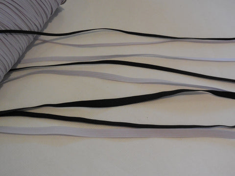 3mm or 5mm or 7mm or 9mm wide elastic band cord for face mask diy materials or waistband sewing craft Per Meter