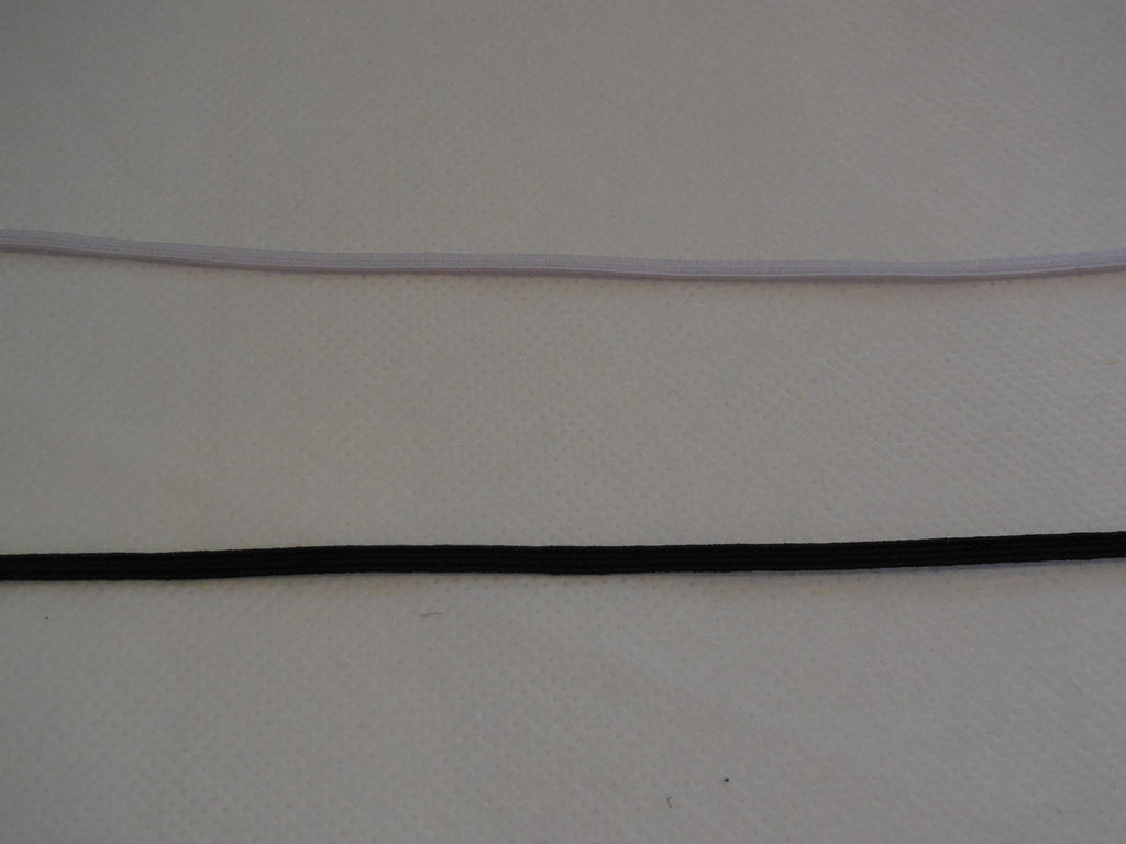 3mm or 5mm or 7mm or 9mm wide elastic band cord for face mask diy materials or waistband sewing craft Per Meter