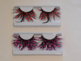 fashion dot patterns false eyelashes Delicate feathers Design Reusable fancy false eyelashes makeup