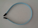 A Women Plain Alice band headband fabric wrapped alice band hair band accessory diy various colours. Sold by per piece