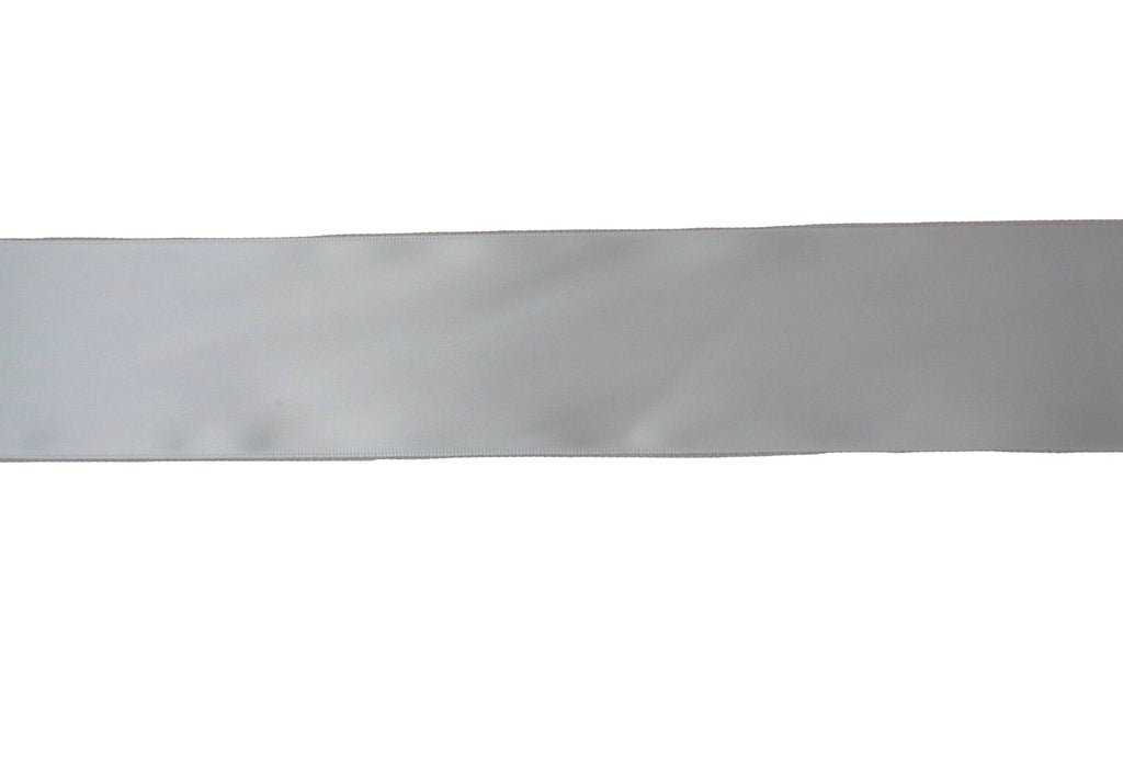 3Meter X black or lilac or ivory double sided satin ribbon sash wrap ribbon 5cm width