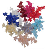 3d floral lace applique sew on double layers flower tulle lace motif patch