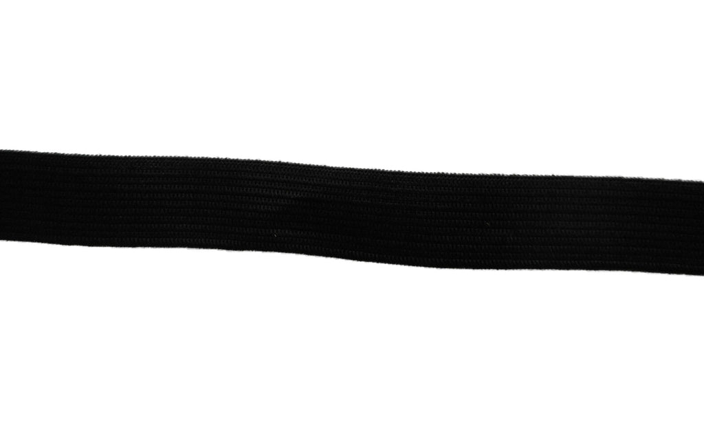 2cm wide Flat Elastic waistband black or white high quality. Sold by Meter(s)