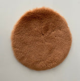 Craftuneed 1:6 fluffy rug faux sheepskin rug for doll house interior suitable for barbie doll