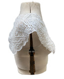 Craftuneed a mirror pair of ivory lace appliques sew on floral lace sleeves motifs sewing