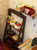 Handmade 1:6 miniature dollhouse furniture mini table 3 tier ladder shelf storage for doll