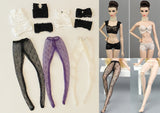 Craftuneed 1:6 handmade 29cm - 30cm height doll lingerie or full length nylon tights One size