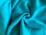 Craftuneed Bundle 3 Meters Luxury lagoon colour soft wool fabric for sewing 1.8mm thickness