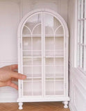 Handmade 1:6 Scale French Style Dollhouse Cabinet Miniature Arched Display Sideboard