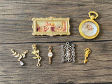 1:6 miniature dollhouse mini perfume jewellery fashion box home decors photo frame for barbie doll