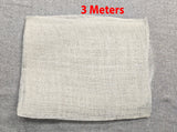 3 Meters Soft White Colour Sinamay Fabric Unstiffened - Millinery Craft Supply