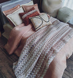 Handmade Dollhouse Bedding Set Miniature Shabby Chic Blanket Pillow 1/12 1/6 1/4 1/3
